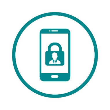 Kimlik işareti simgesi.