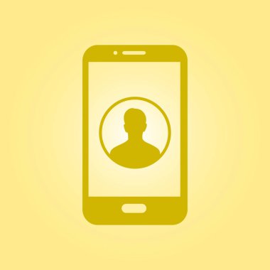 Kimlik işareti simgesi.