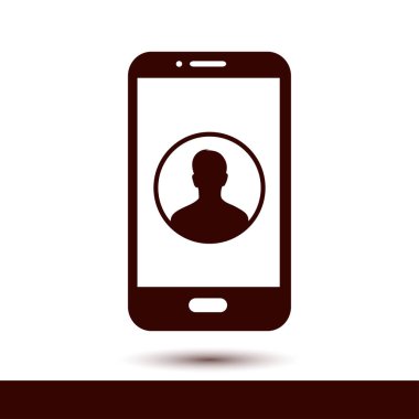 Kimlik işareti simgesi.