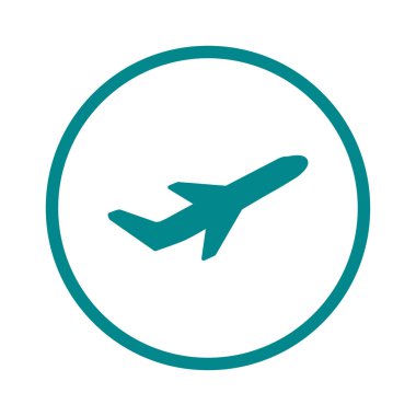 Seyahat işareti simgesi.