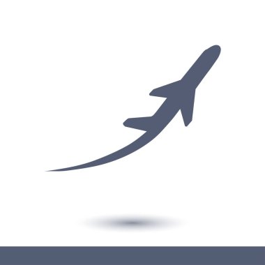 Seyahat işareti simgesi.