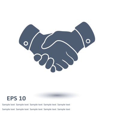 El sıkışma işareti simgesi.