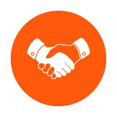 El sıkışma işareti simgesi.