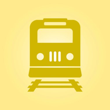 Tren işareti simgesi.