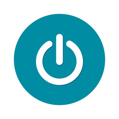 Güç işareti simgesi.