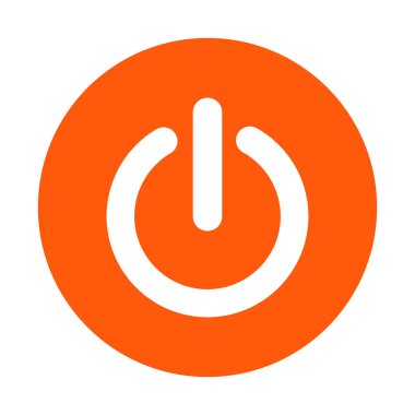 Güç işareti simgesi.