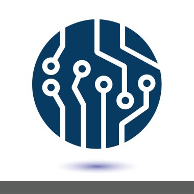 Mikroçip işareti simgesi.