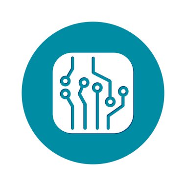 Mikroçip işareti simgesi.