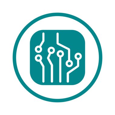 Mikroçip işareti simgesi.