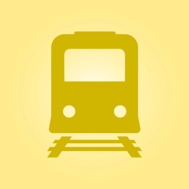 Tren işareti simgesi.