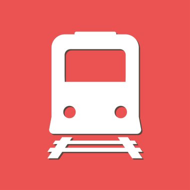 Tren işareti simgesi.