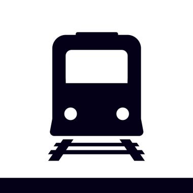 Tren işareti simgesi.