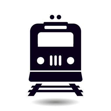 Tren işareti simgesi.