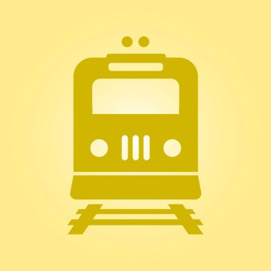 Tren işareti simgesi.