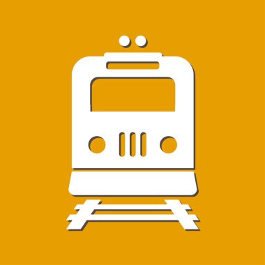 Tren işareti simgesi.