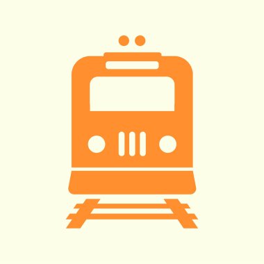 Tren işareti simgesi.