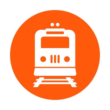 Tren işareti simgesi.