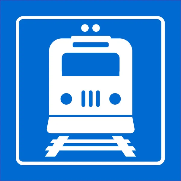 Symbole du train . — Image vectorielle