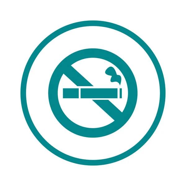 No smoking sign. — Stock Vector