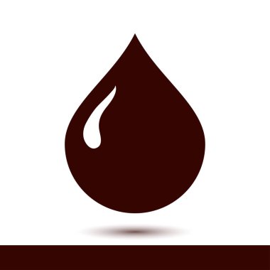 Damla işareti simgesi.