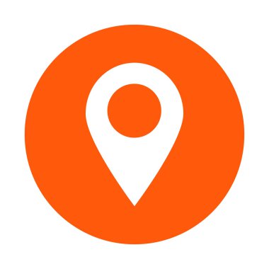 Yer işareti simgesi.