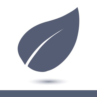 Yaprak işareti simgesi.