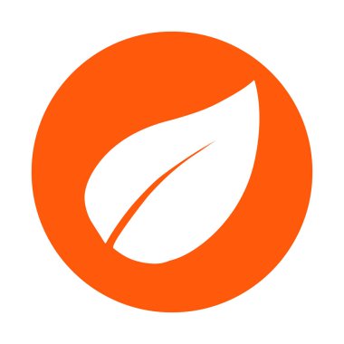 Yaprak işareti simgesi.