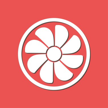 Havalandırma işareti simgesi.