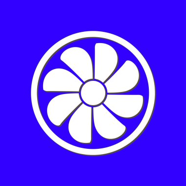 Havalandırma işareti simgesi.