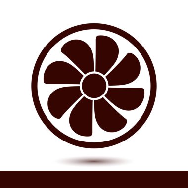 Havalandırma işareti simgesi.