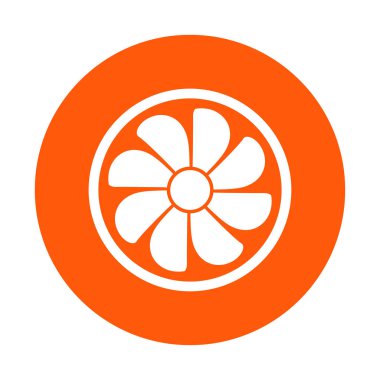 Havalandırma işareti simgesi.