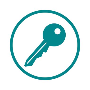 Kilit işareti simgesi.