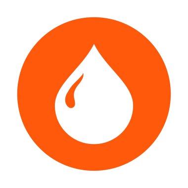 Damla işareti simgesi.