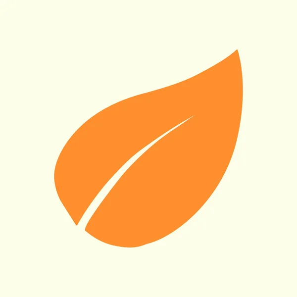 Leaf tecken symbol. — Stock vektor