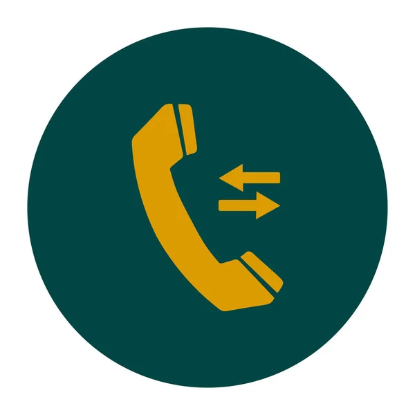 Telefon skylt symbol — Stockfoto