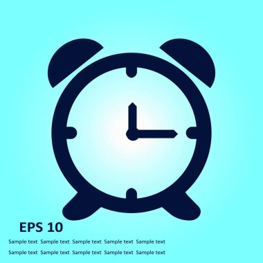 Allarm saat vektör.