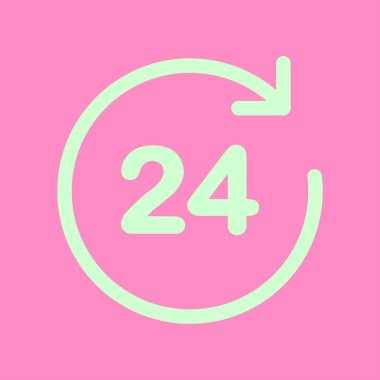 Saat bir gün simgesini açın..