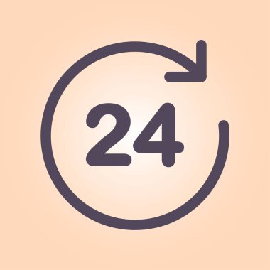 Saat bir gün simgesini açın..