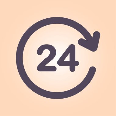 Saat bir gün simgesini açın..