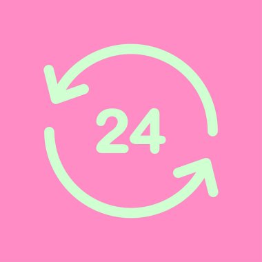 Saat bir gün simgesini açın..