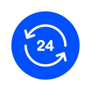 Saat bir gün simgesini açın..