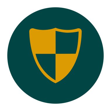 Koruyucu kalkan simgesi.