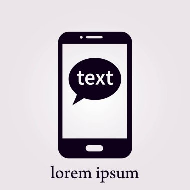 Sohbet işareti simgesi.