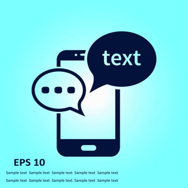 Sohbet işareti simgesi.