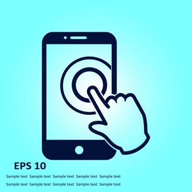 El işaretçi simgesi.