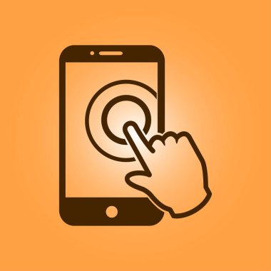 El işaretçi simgesi.