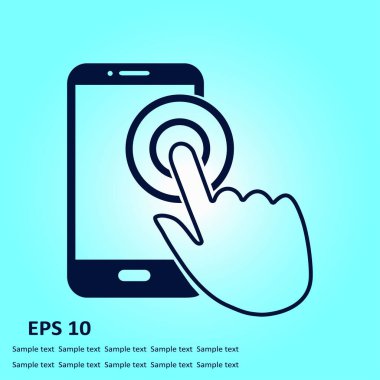 El işaretçi simgesi.