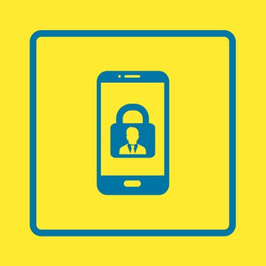 Kimlik işareti simgesi.