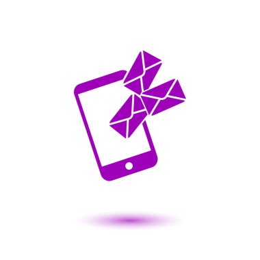 Mobil adres işareti.