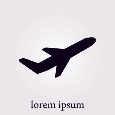 Seyahat işareti simgesi.